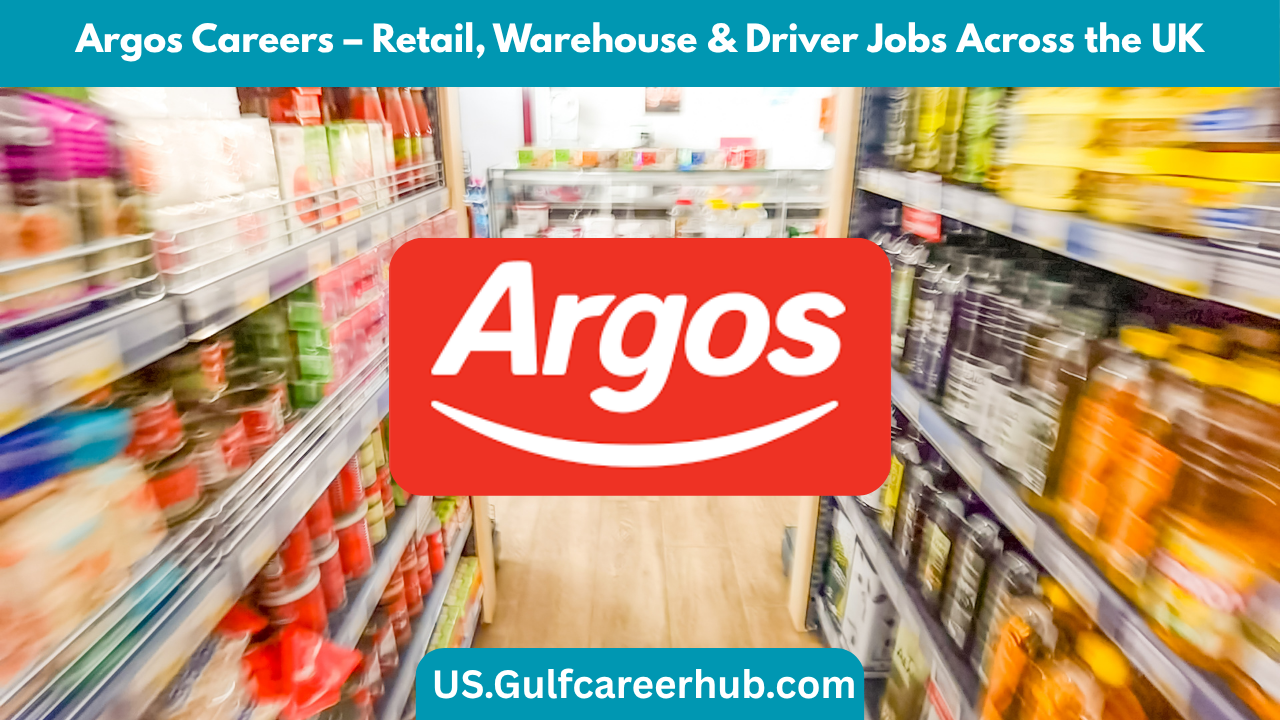 Argos Careers – Retail, Warehouse & Driver Jobs in UK